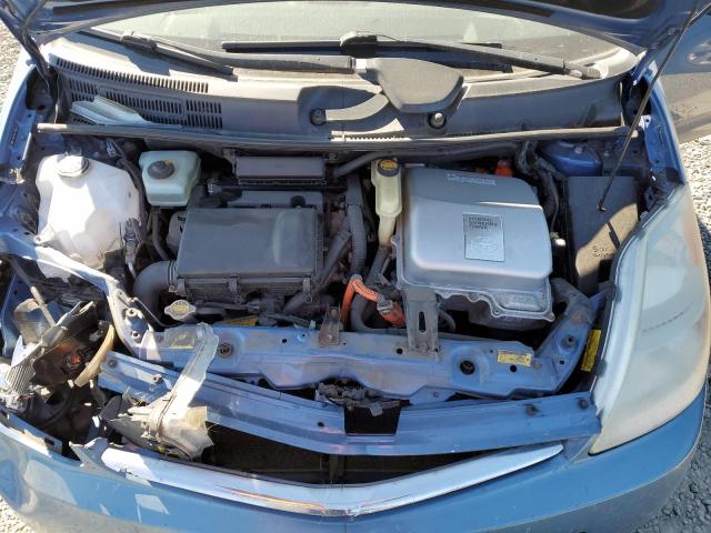 JTDKB20U577658979 - 2007 TOYOTA PRIUS BLUE photo 11