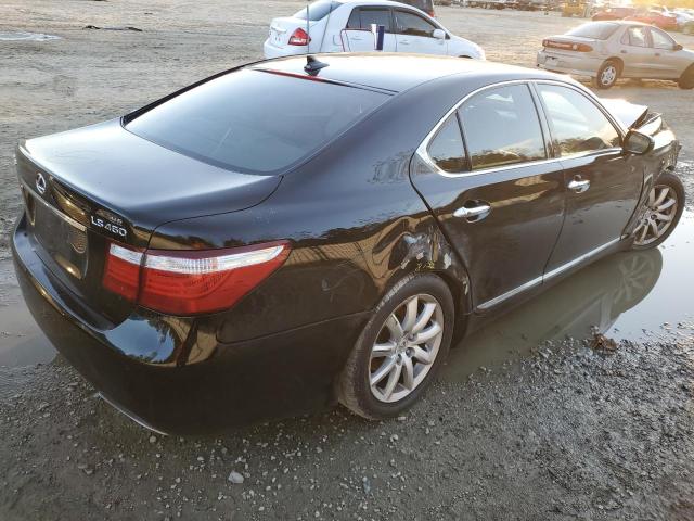 JTHBL46F785071390 - 2008 LEXUS LS 460 BLACK photo 3