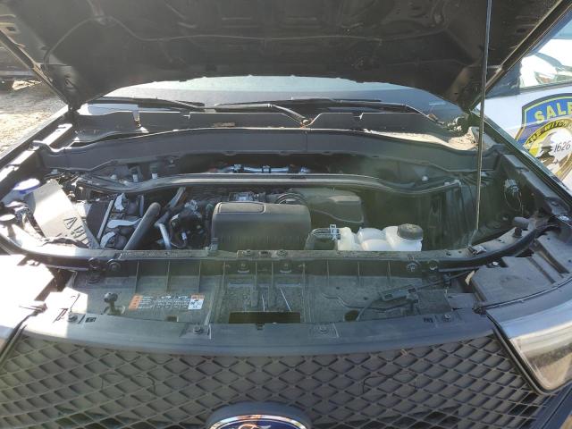 1FM5K8AB7MGC33753 - 2021 FORD EXPLORER POLICE INTERCEPTOR Schwarz Foto 12