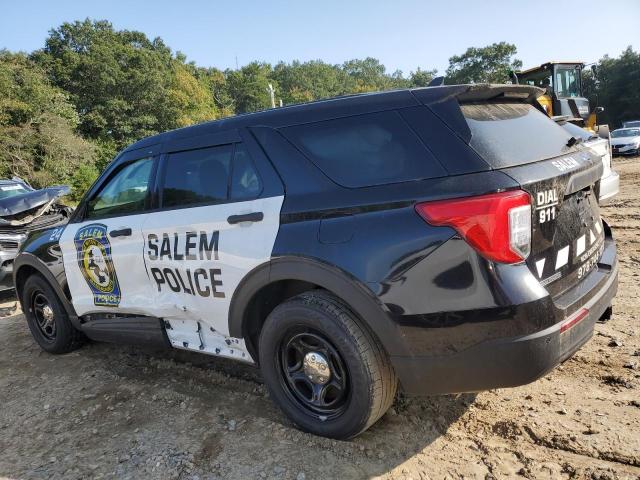 1FM5K8AB7MGC33753 - 2021 FORD EXPLORER POLICE INTERCEPTOR Schwarz Foto 2