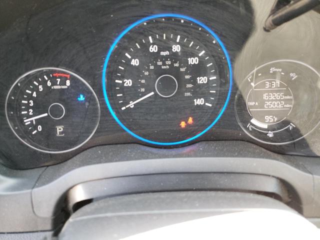 3CZRU5H50HM723343 - 2017 HONDA HR-V EX შავი ფოტო 9