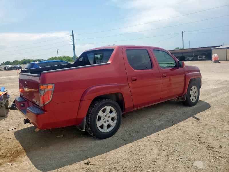2HJYK165X6H521958 - 2006 HONDA RIDGELINE RTL BURGUNDY photo 3