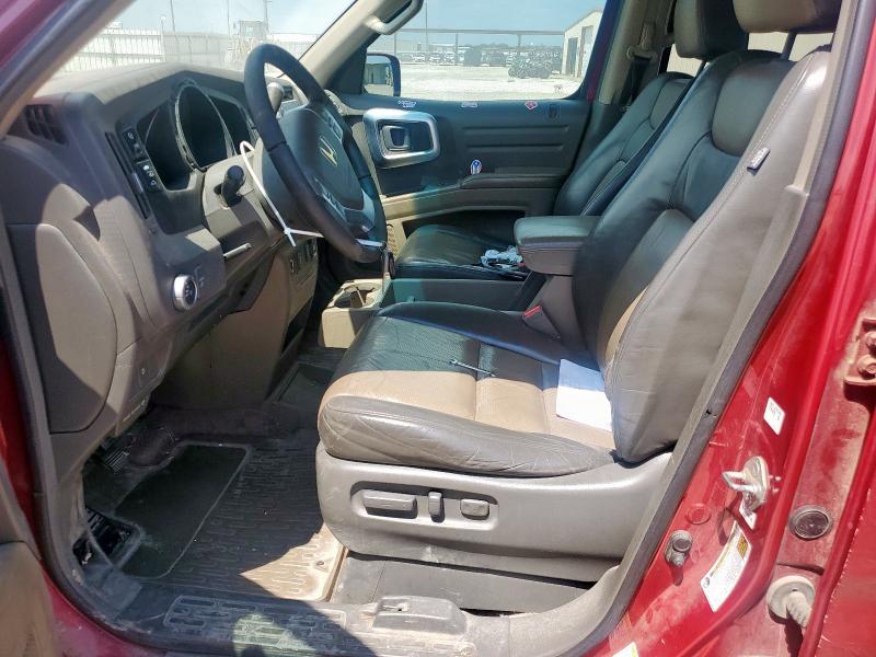 2HJYK165X6H521958 - 2006 HONDA RIDGELINE RTL BURGUNDY photo 7
