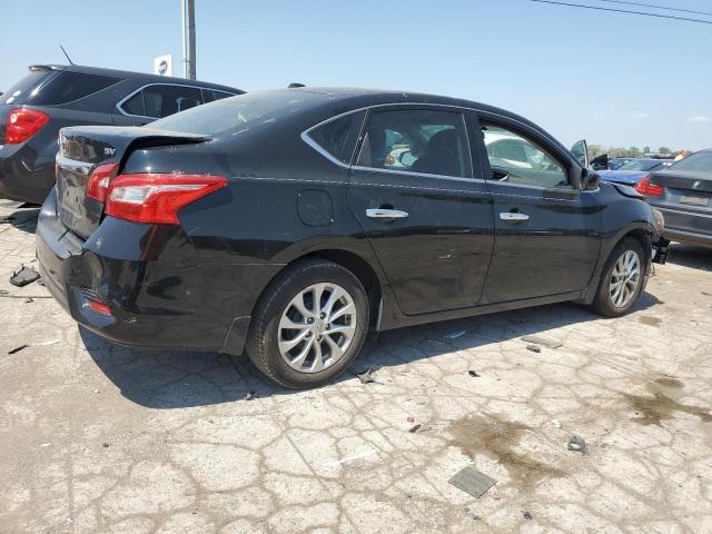 3N1AB7AP8HY296537 - 2017 NISSAN SENTRA S BLACK photo 3