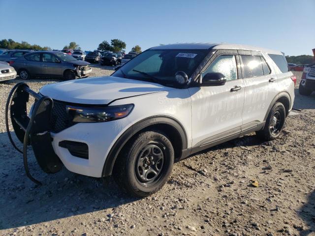 1FM5K8AWXLGC67459 - 2020 FORD EXPLORER POLICE INTERCEPTOR 白色 照片 1