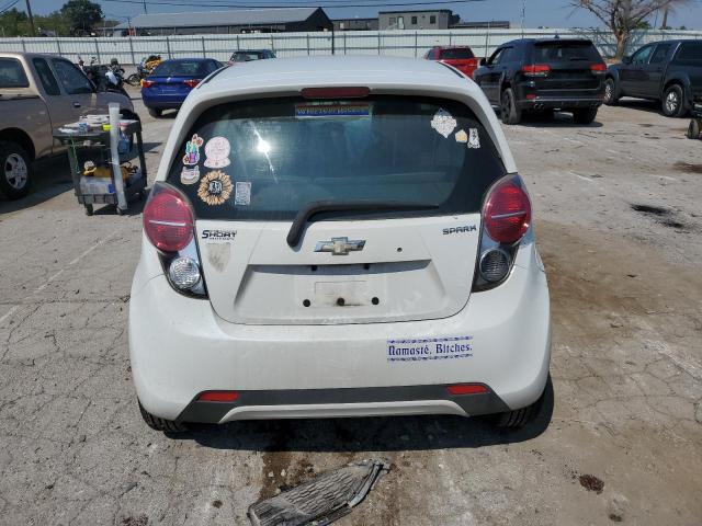 KL8CD6S90DC551140 - 2013 CHEVROLET SPARK 1LT WHITE photo 6