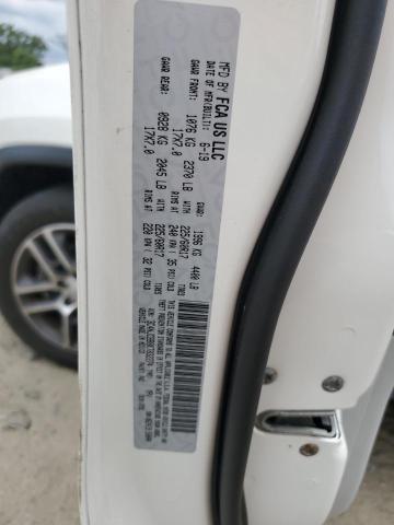 3C4NJCBB8KT832274 - 2019 JEEP COMPASS LATITUDE Blanc photo 13