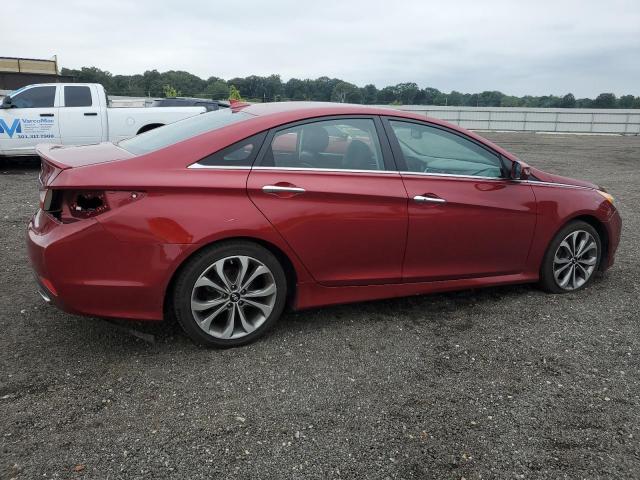 5NPEC4AC5EH820565 - 2014 HYUNDAI SONATA SE RED photo 3