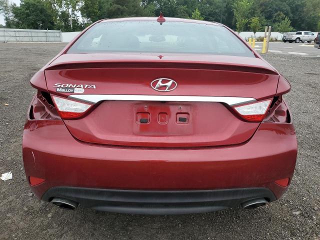 5NPEC4AC5EH820565 - 2014 HYUNDAI SONATA SE RED photo 6