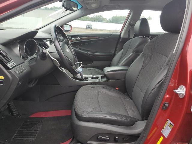 5NPEC4AC5EH820565 - 2014 HYUNDAI SONATA SE RED photo 7