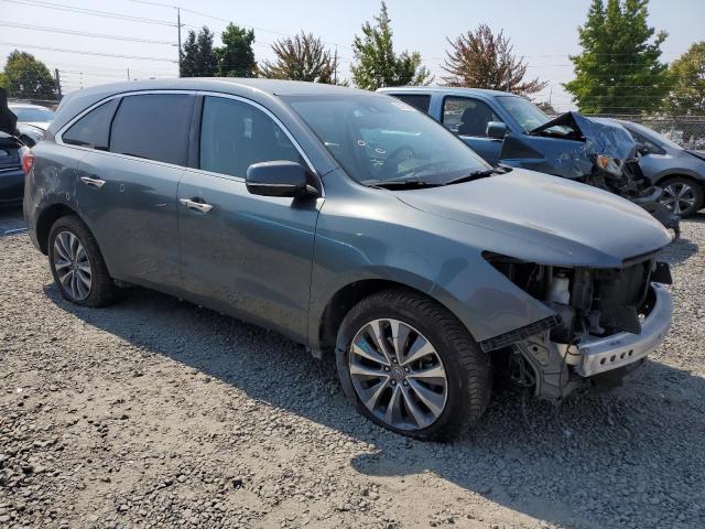 5FRYD4H49EB040154 - 2014 ACURA MDX TECHNOLOGY CHARCOAL photo 4