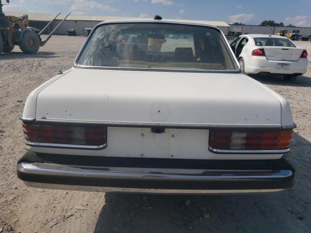 WDB12313012192421 - 1980 MERCEDES-BENZ 300D WHITE photo 6