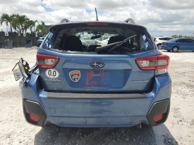 JF2GTABC0MH343189 - 2021 SUBARU CROSSTREK BLUE photo 6