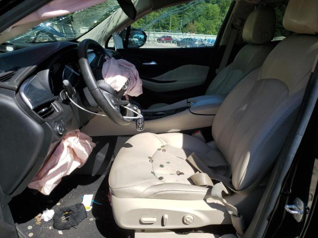 LRBFXCSA5JD057185 - 2018 BUICK ENVISION PREFERRED შავი ფოტო 7