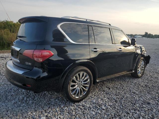 JN8AZ2NE8F9081381 - 2015 INFINITI QX80 BLACK photo 3