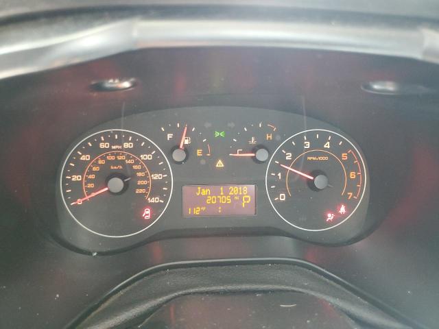 ZFBERFAB4J6L01158 - 2018 RAM PROMASTER BURGUNDY photo 9