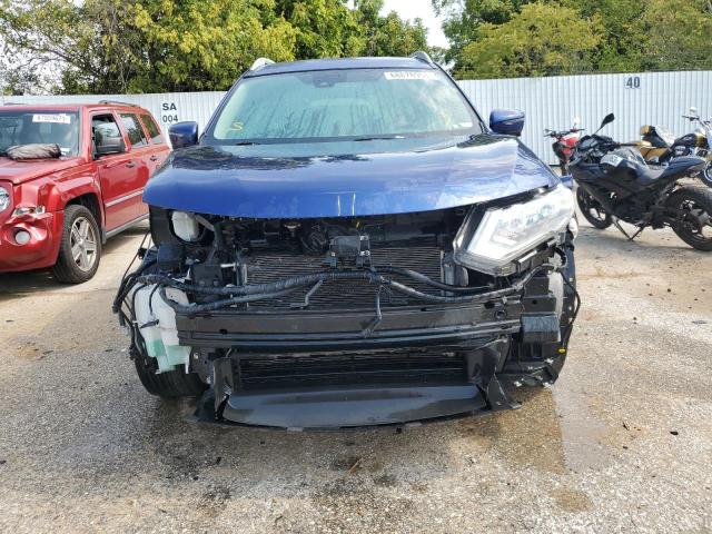 5N1AT2MV9KC700755 - 2019 NISSAN ROGUE S BLUE photo 5