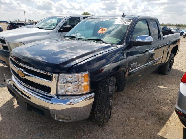 1GCRCSE00DZ166376 - 2013 CHEVROLET silverado C1500 LT BLACK photo 1