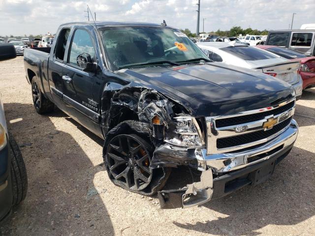 1GCRCSE00DZ166376 - 2013 CHEVROLET silverado C1500 LT BLACK photo 4