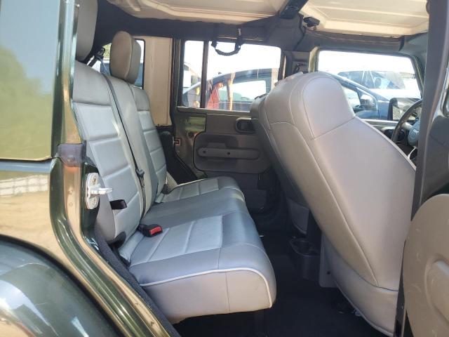 1J4GB59128L620063 - 2008 JEEP WRANGLER U SAHARA GREEN photo 10