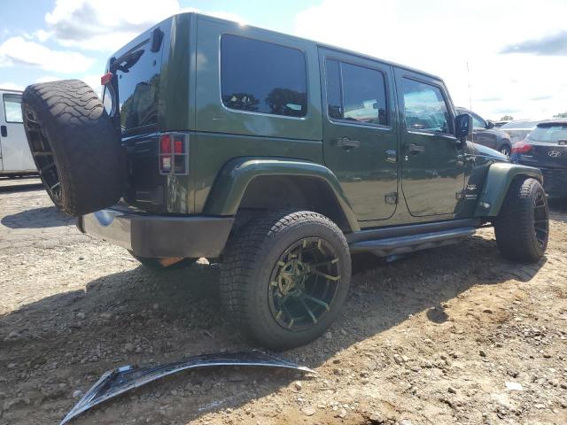 1J4GB59128L620063 - 2008 JEEP WRANGLER U SAHARA GREEN photo 3