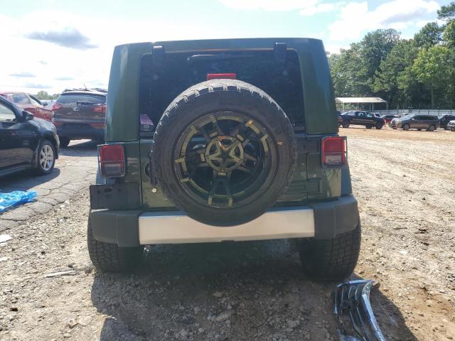 1J4GB59128L620063 - 2008 JEEP WRANGLER U SAHARA GREEN photo 6