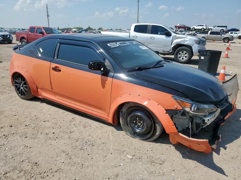 JTKJF5C73FJ005939 - 2015 TOYOTA SCION TC BLACK photo 4