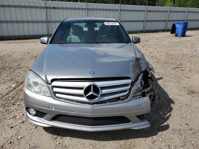 WDDGF5EB0AF431513 - 2010 MERCEDES-BENZ C 300 SILVER photo 5