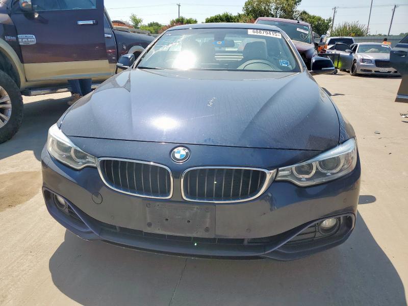 WBA3V7C51G5A28661 - 2016 BMW 428 I SULEV BLUE photo 5