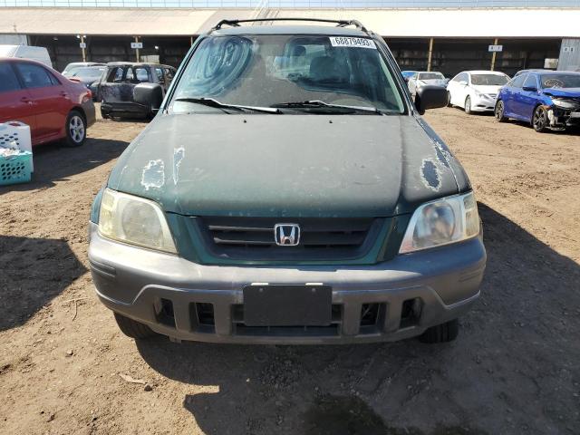 JHLRD28471S003856 - 2001 HONDA CR-V LX GREEN photo 5