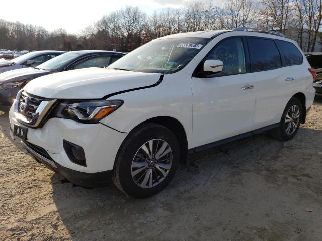 5N1DR2MM6HC692402 - 2017 NISSAN PATHFINDER S WHITE photo 1