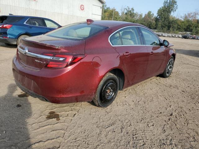 2G4GL5EX1H9103854 - 2017 BUICK REGAL SPORT TOURING MAROON photo 3