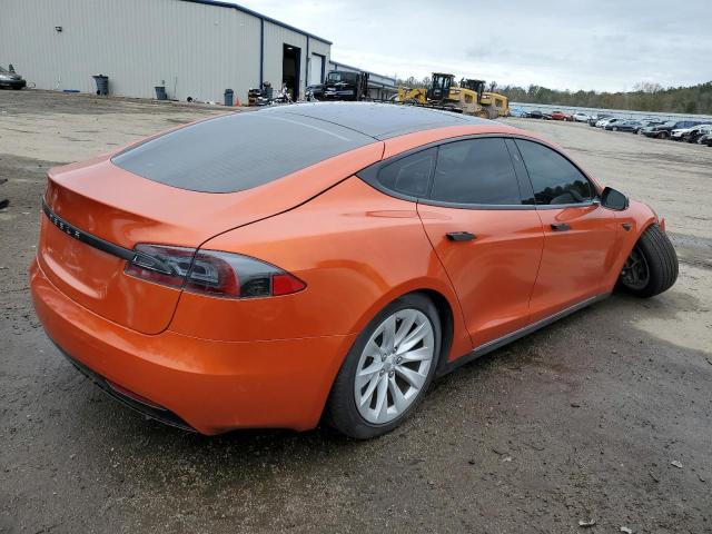 5YJSA1E17HF196111 - 2017 TESLA MODEL S Narıncı foto 3