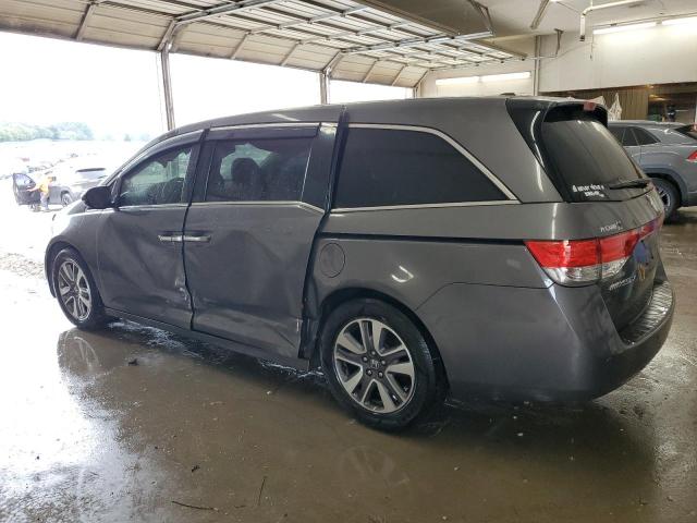 5FNRL5H98EB054587 - 2014 HONDA ODYSSEY TOURING GRAY photo 2