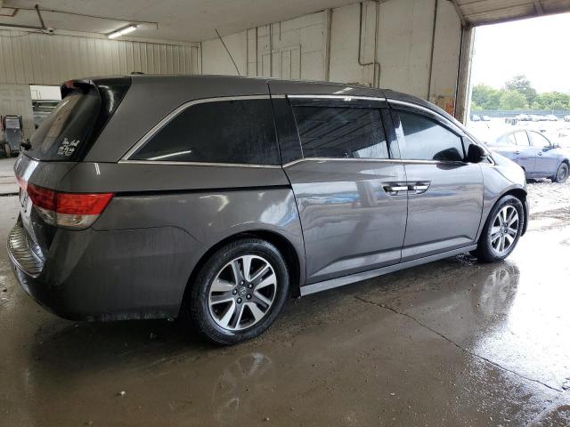 5FNRL5H98EB054587 - 2014 HONDA ODYSSEY TOURING GRAY photo 3