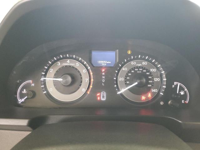 5FNRL5H98EB054587 - 2014 HONDA ODYSSEY TOURING GRAY photo 9