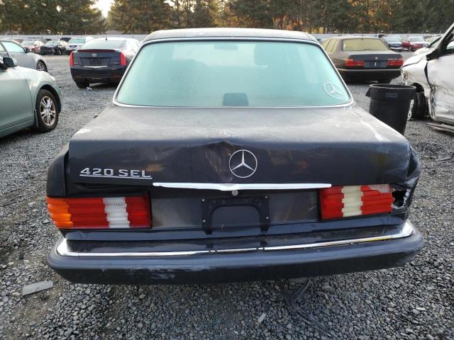 WDBCA35E8KA445095 - 1989 MERCEDES-BENZ 420 SEL BLACK photo 6