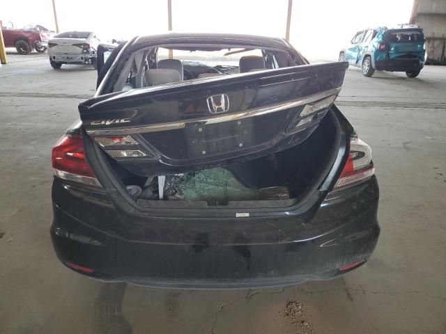 2HGFB2F51DH601648 - 2013 HONDA CIVIC LX BLACK photo 6
