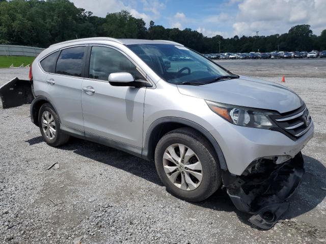 2HKRM4H71DH690905 - 2013 HONDA CR-V EXL SILVER photo 4
