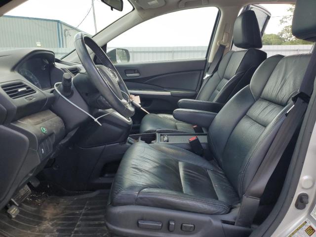2HKRM4H71DH690905 - 2013 HONDA CR-V EXL SILVER photo 7