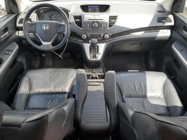 2HKRM4H71DH690905 - 2013 HONDA CR-V EXL SILVER photo 8