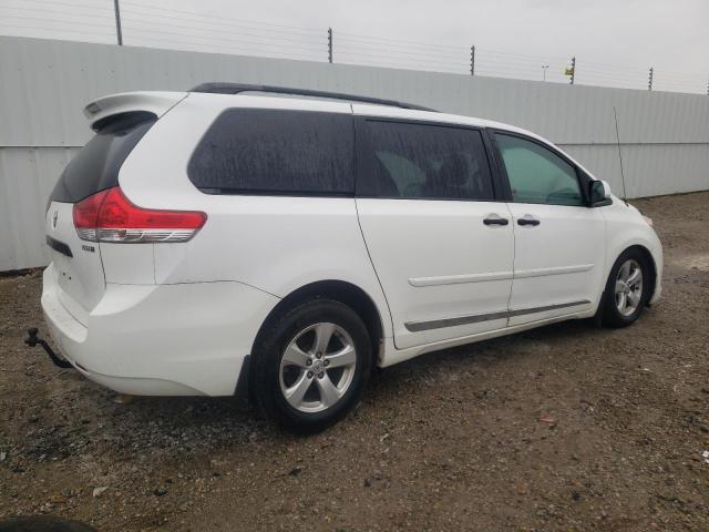 5TDZK3DC3ES409637 - 2014 TOYOTA SIENNA WHITE photo 3