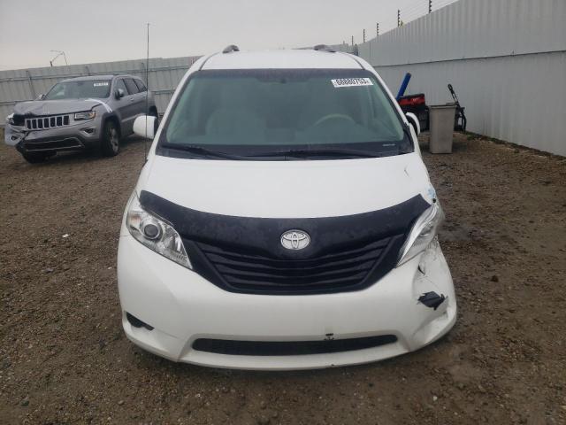 5TDZK3DC3ES409637 - 2014 TOYOTA SIENNA WHITE photo 5