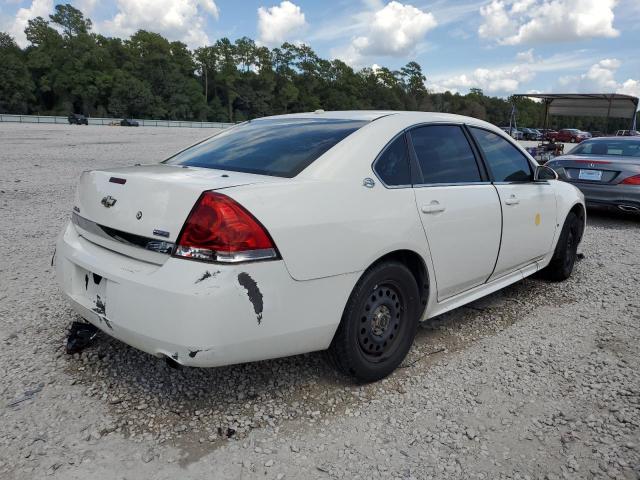 2G1WS57M491170415 - 2009 CHEVROLET IMPALA POLICE WHITE photo 3