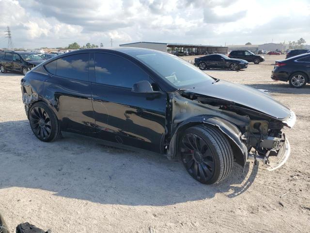 7SAYGDEF6NF465820 - 2022 TESLA MODEL Y BLACK photo 4