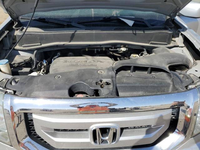 5FNYF3H58BB017975 - 2011 HONDA PILOT EXL SILVER photo 12