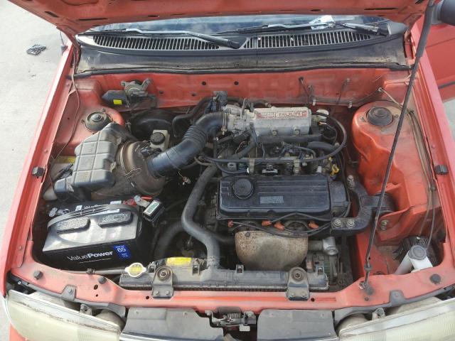 KMHVD12J9RU328766 - 1994 HYUNDAI EXCEL RED photo 11