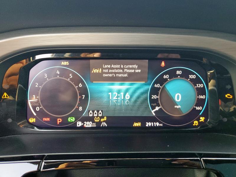 1V2KE2CA0RC204687 - 2024 VOLKSWAGEN ATLAS CROS SE Gris foto 9