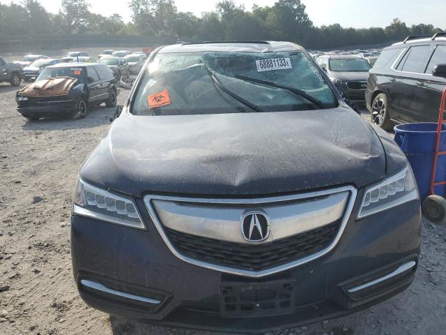 5FRYD3H42EB011752 - 2014 ACURA MDX TECHNOLOGY BLUE photo 5