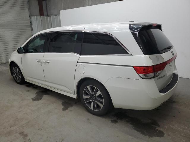 5FNRL5H96EB103530 - 2014 HONDA ODYSSEY TOURING WHITE photo 2